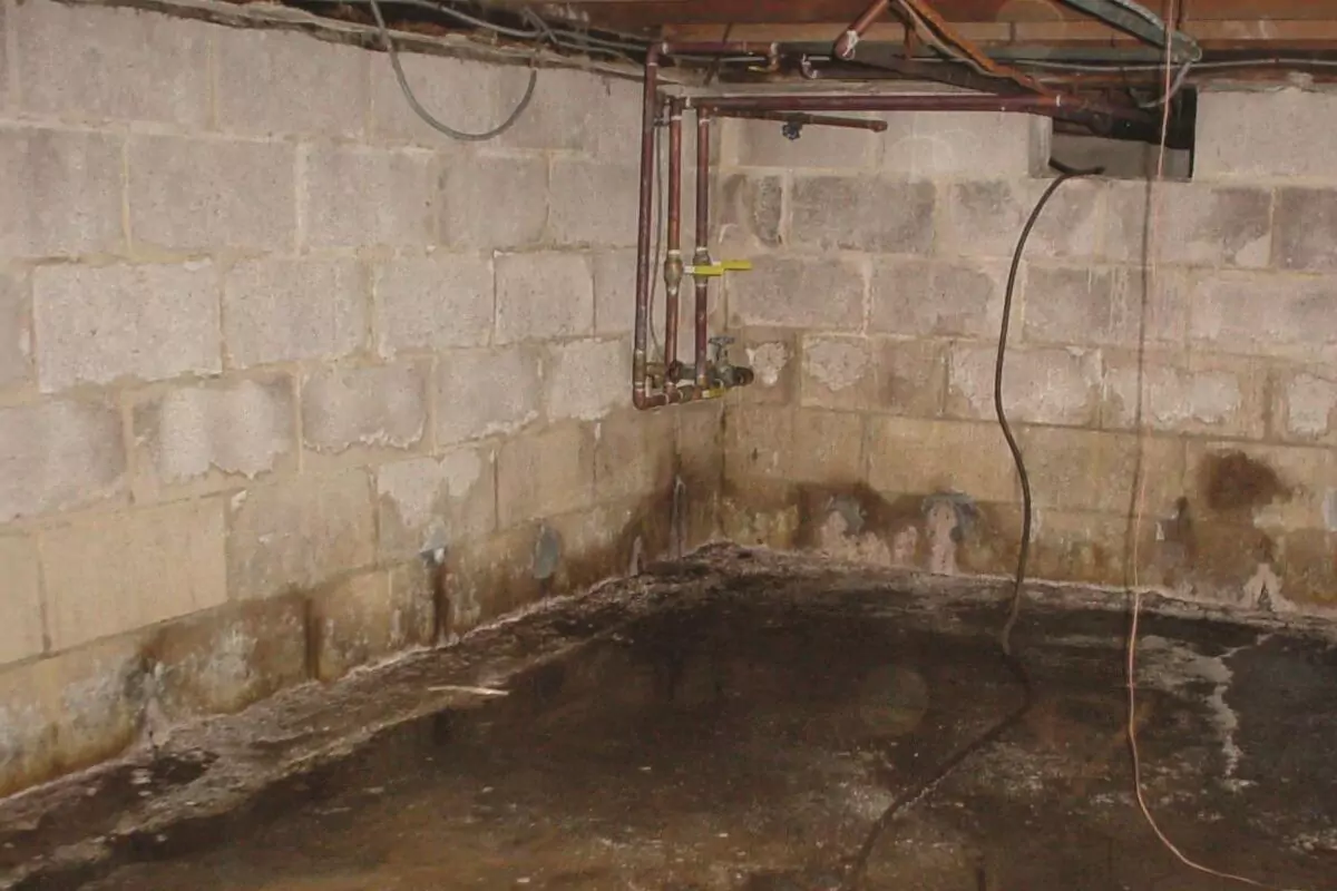 Moisture in Basements & Crawlspaces