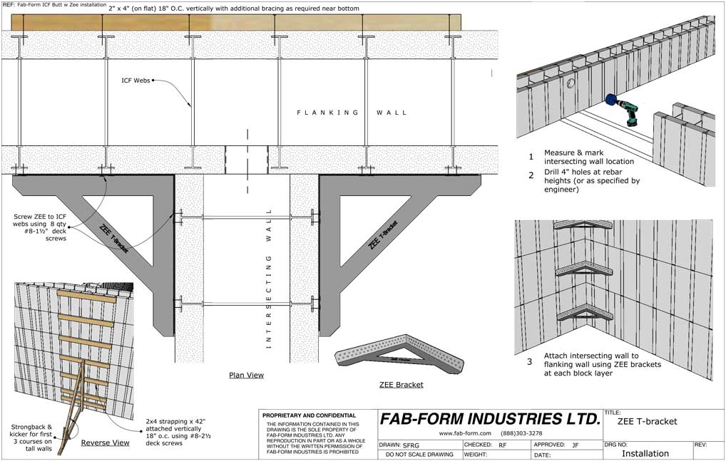 Zont Installation for catwalk over 6'